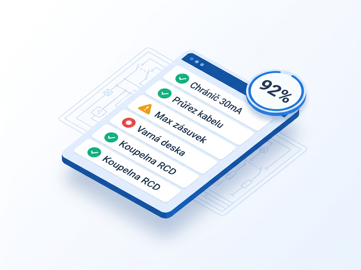 Automatická kontrola ČSN — validační dashboard se skóre